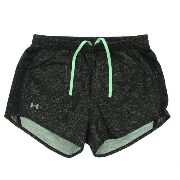 under armour fly by shorts black